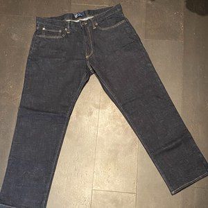 Gap Mens Dark Straight Jeans 34x28
